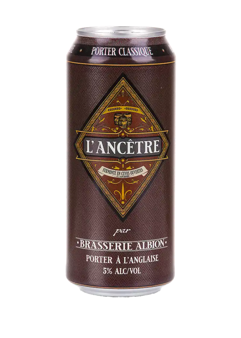 L'ancêtre, une porter à l'anglaise par Brasserie Albion