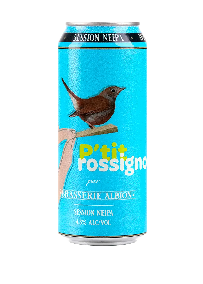 P'tit rossignol, une session NEIPA par Brasserie Albion